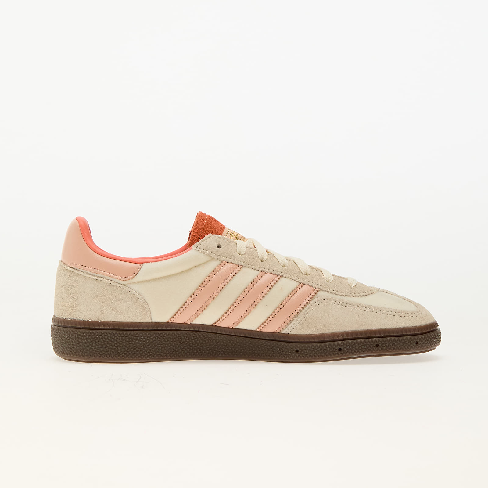 Women's sneakers and shoes adidas Handball Spezial W Cream White/ Powder Coral/ Semi Coral
