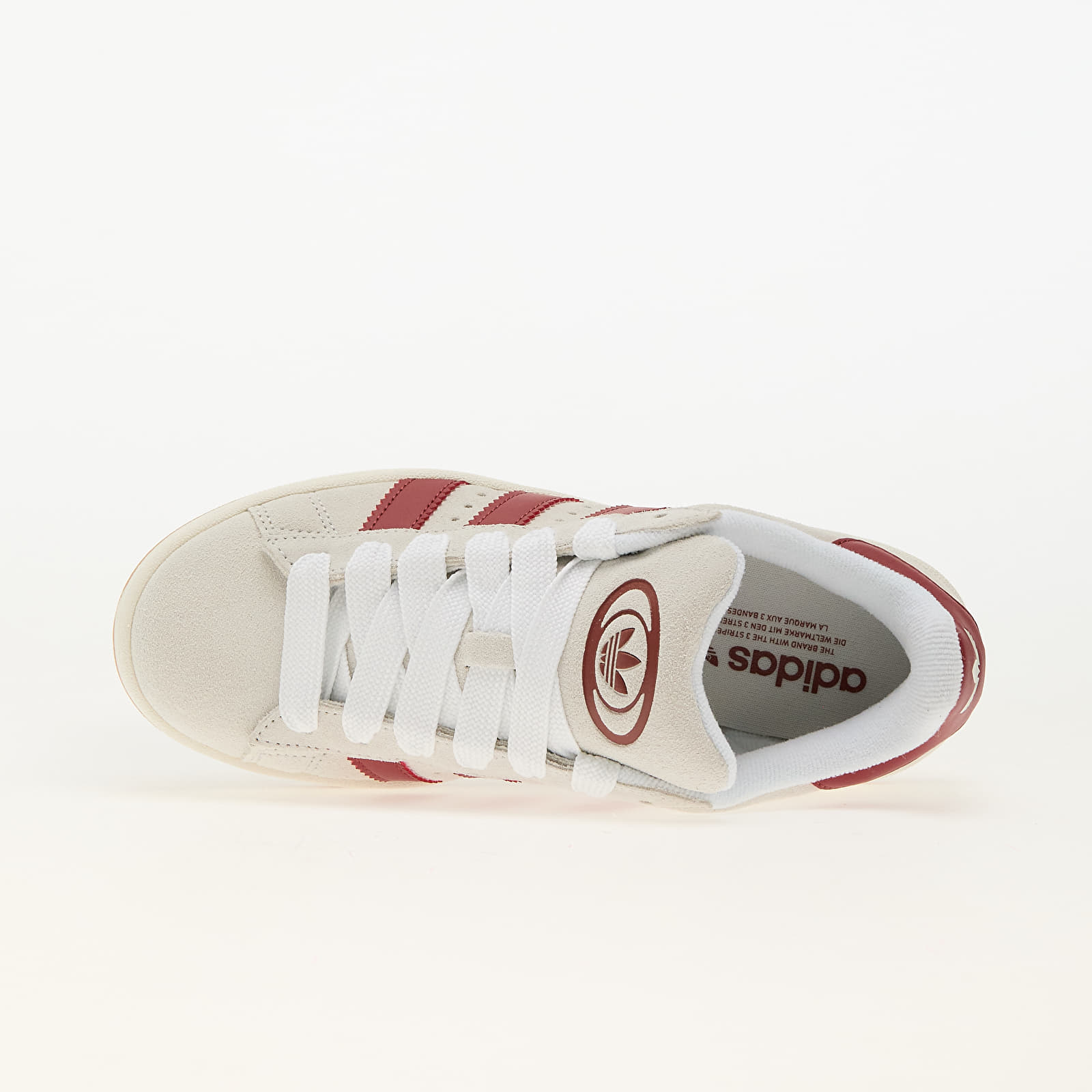 Zapatillas mujer adidas Campus 00s W Crystal White/ Core White/ Preloved Ruby