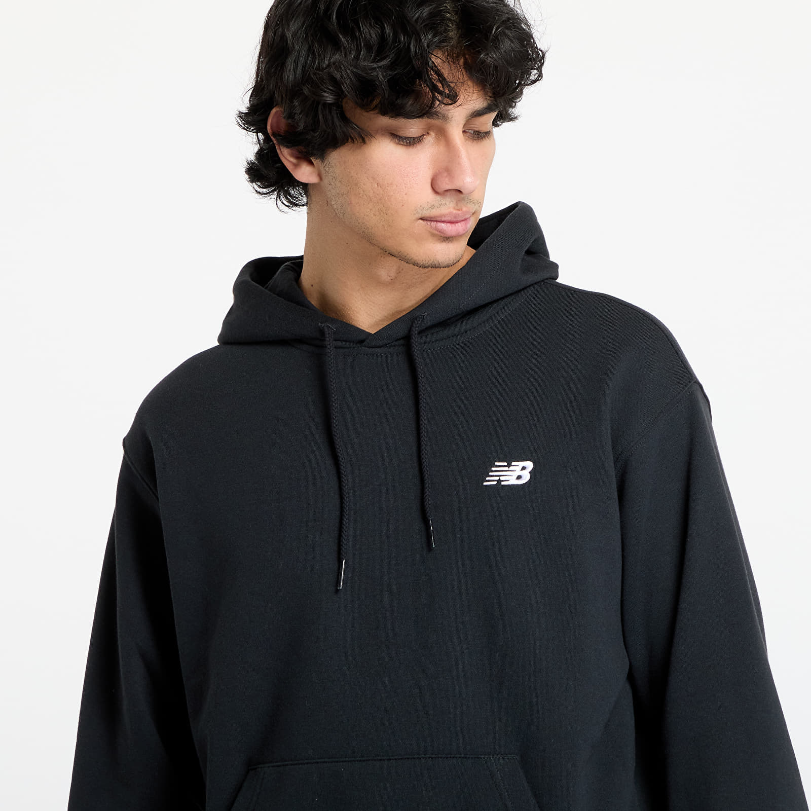 Hanorac New Balance Sport Essentials French Terry Hoodie Black - 1 | YEO