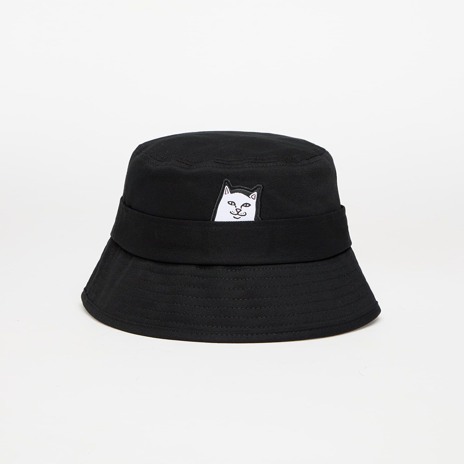 Klobouky RIPNDIP Lord Nermal Bucket Hat Black