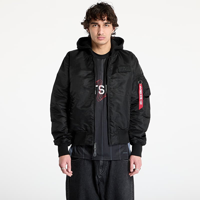 Bunda Alpha Industries MA - 1 ZH Back Print Black