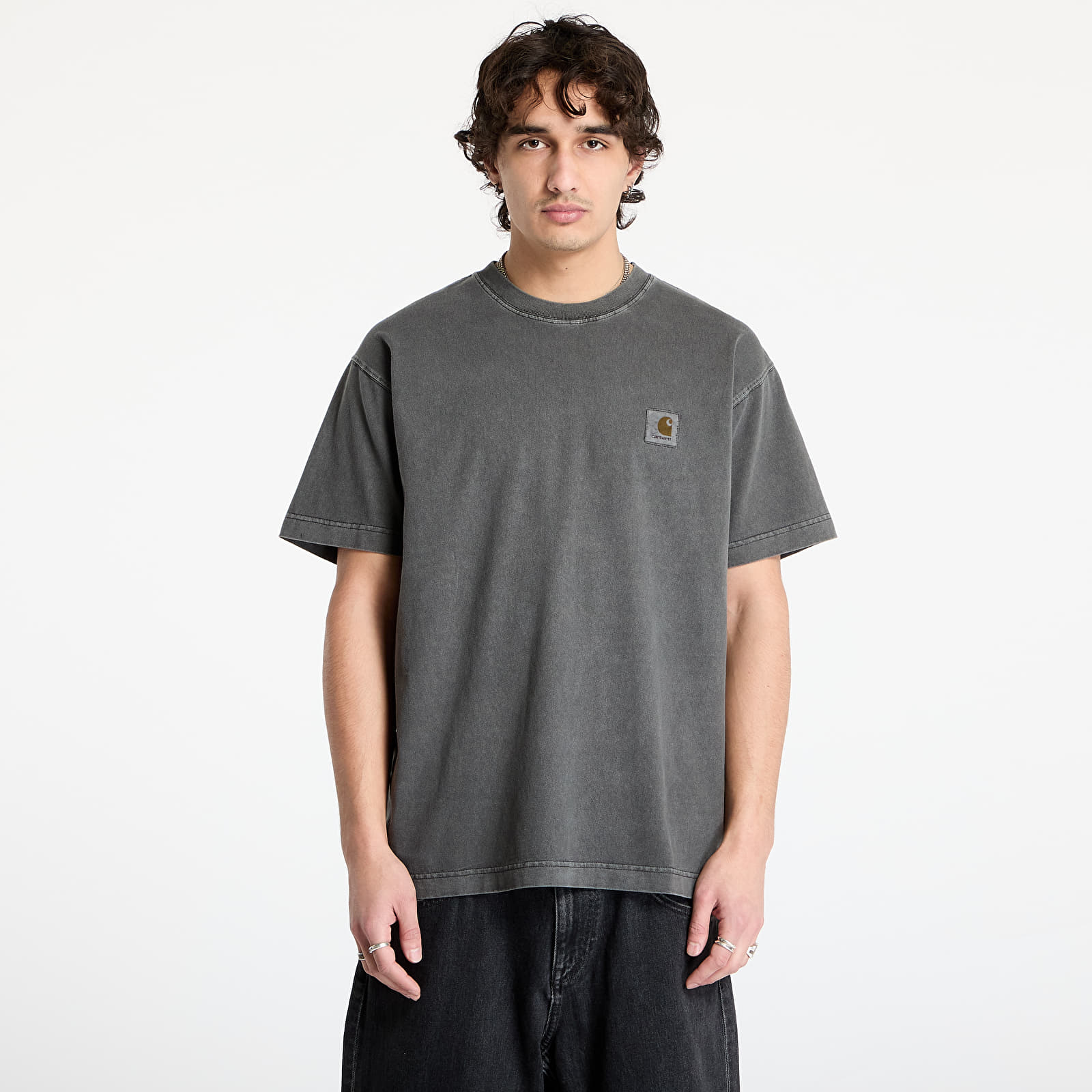 T-särgid Carhartt WIP S/S Vista T-Shirt UNISEX Graphite Garment Dyed