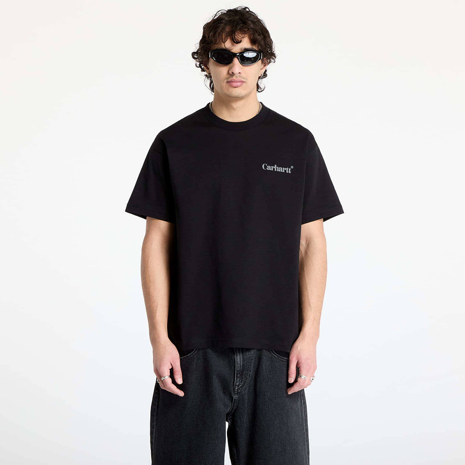 Majice Carhartt WIP S/S Fold Duck T-Shirt UNISEX Black