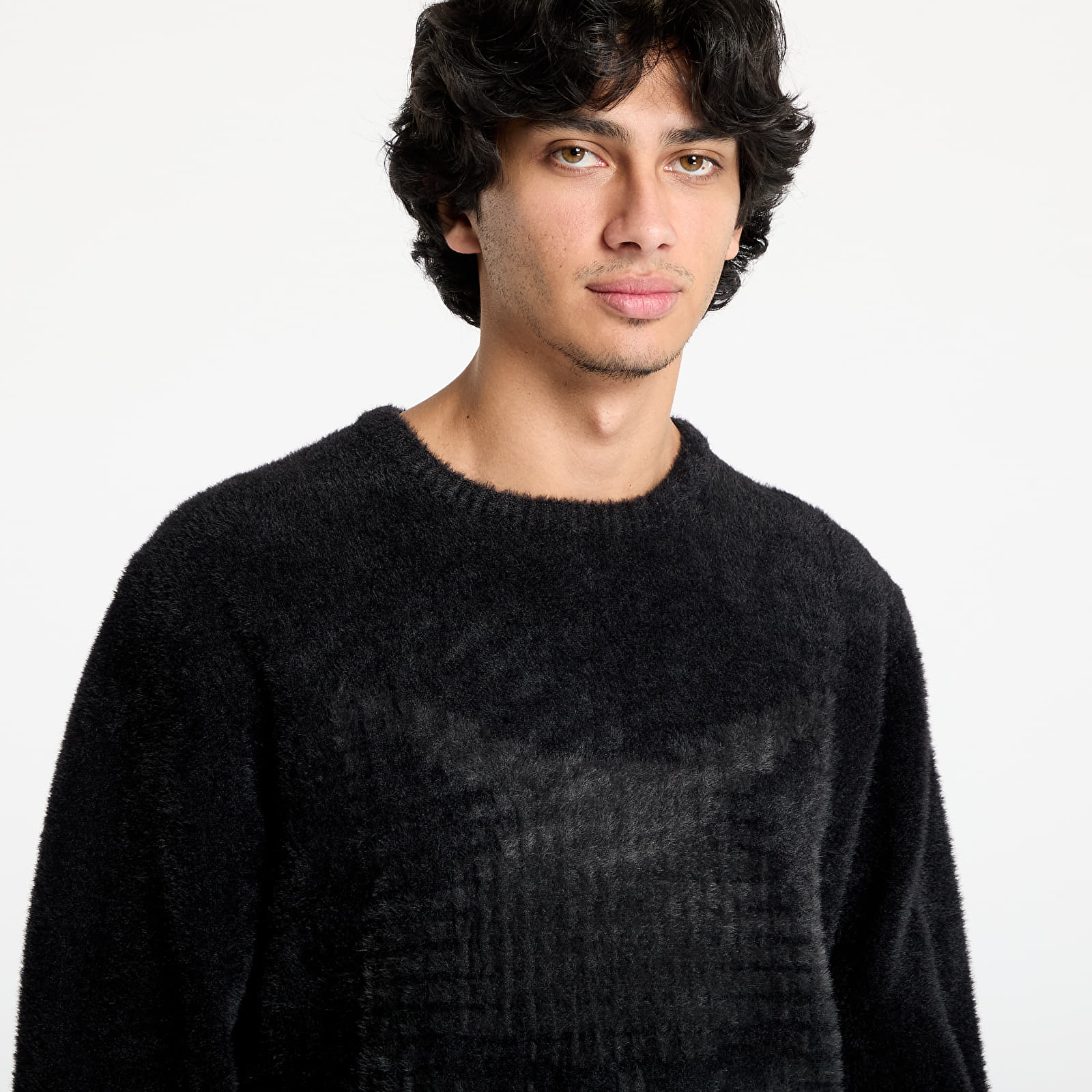 Maglioni da uomo RIPNDIP Internal Mohair Sweater Black