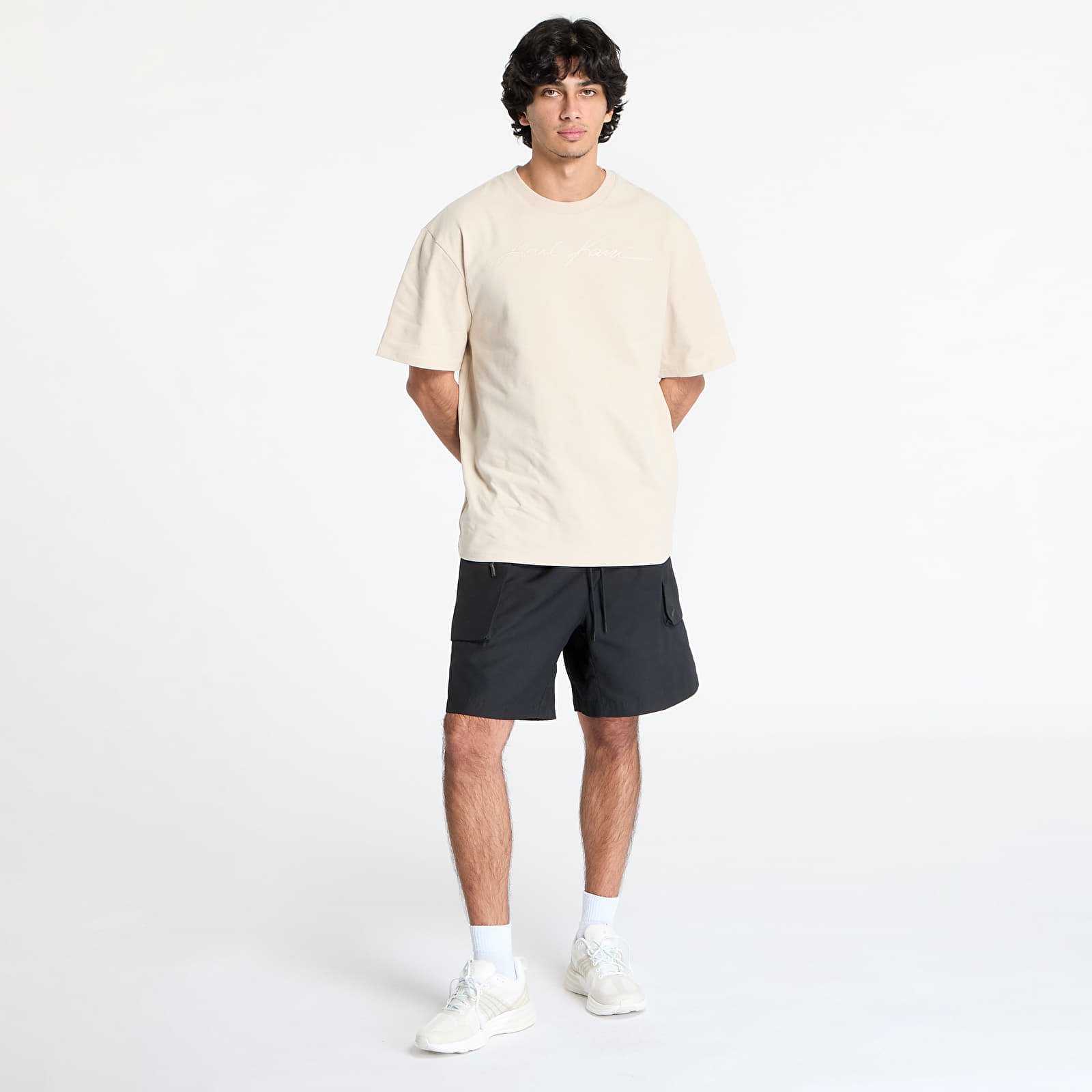 T-shirts Karl Kani Autograph Heavy Jersey Boxy Tee Sand