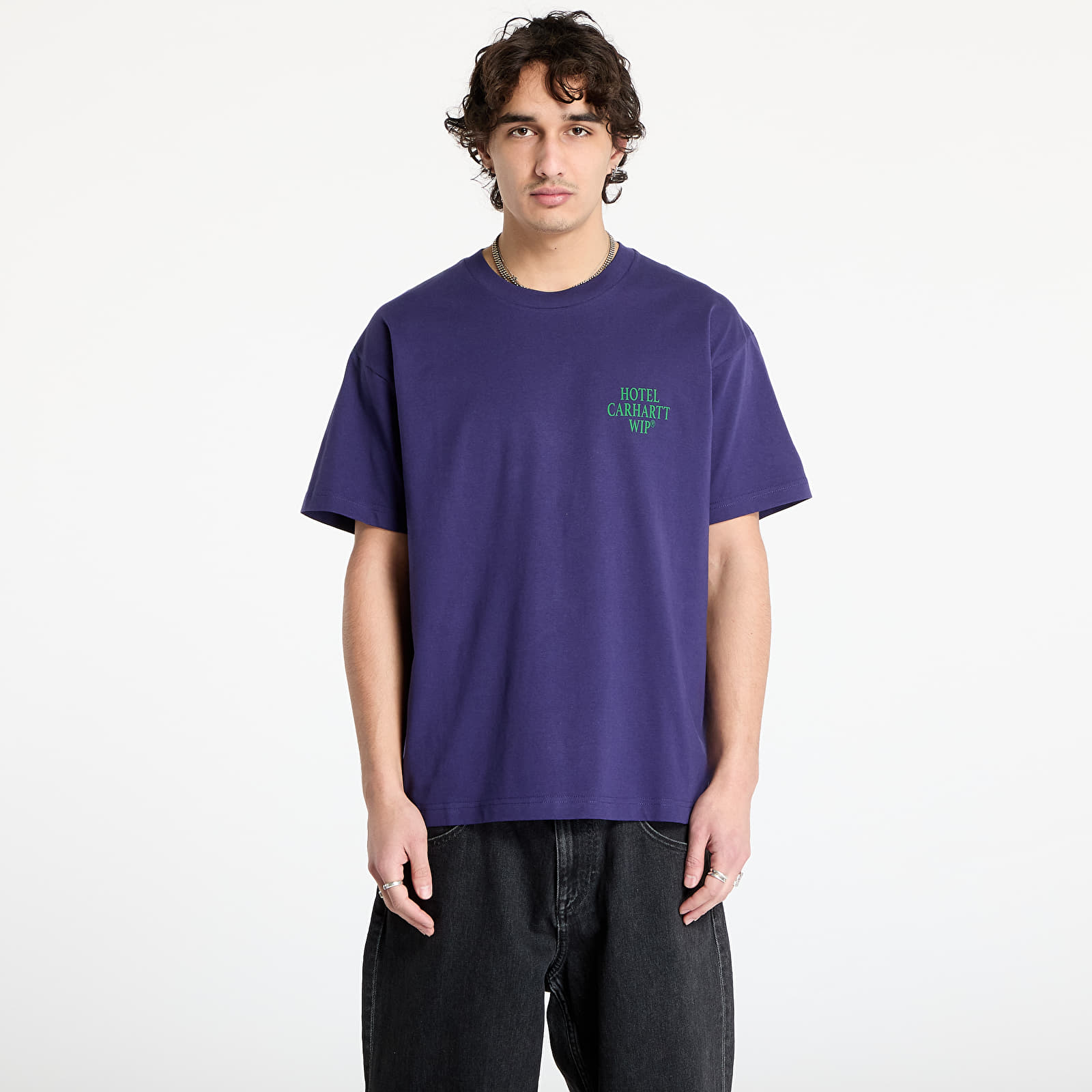 T-shirts Carhartt WIP S/S Hotel Keys T-Shirt UNISEX Aura/ Green