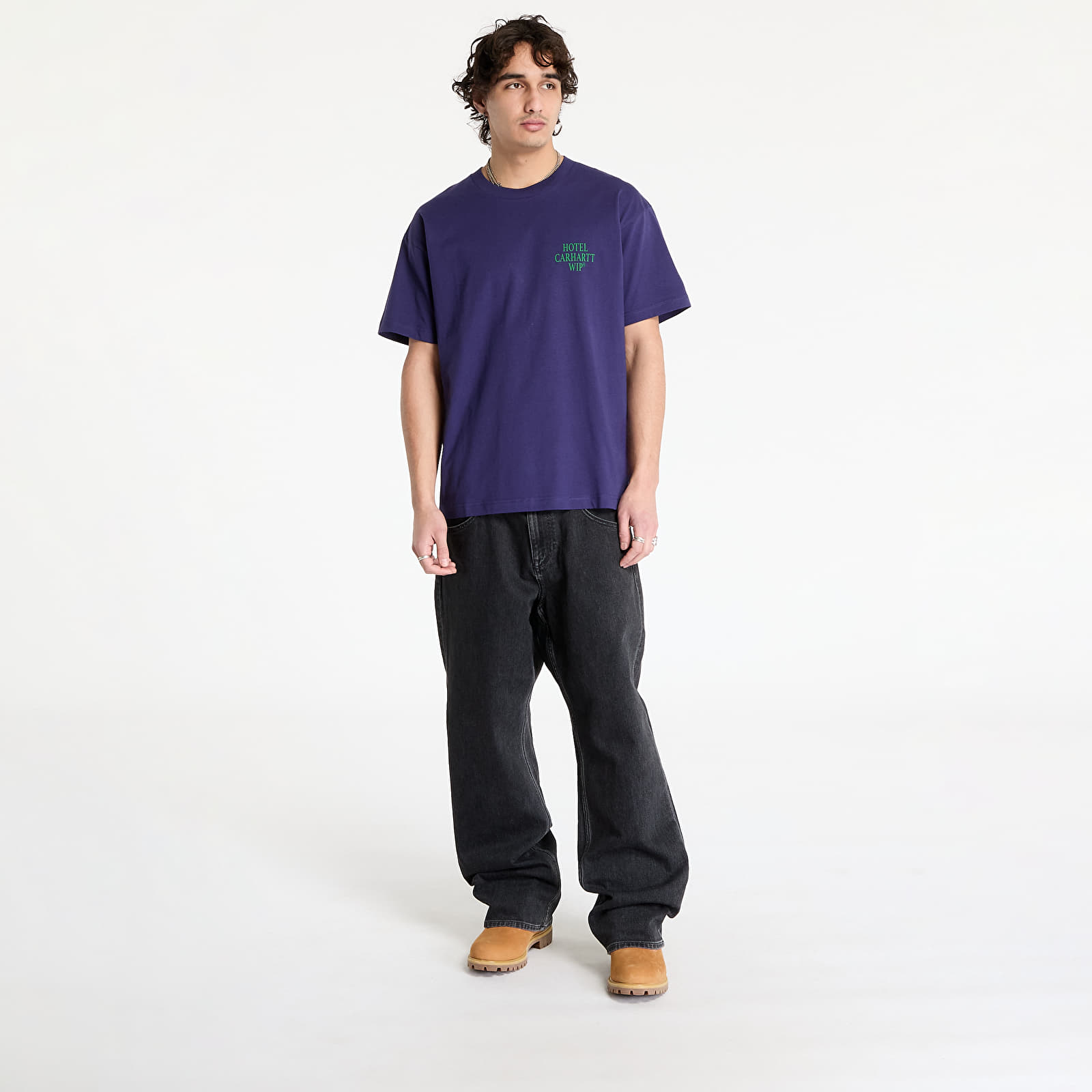 T-shirts Carhartt WIP S/S Hotel Keys T-Shirt UNISEX Aura/ Green