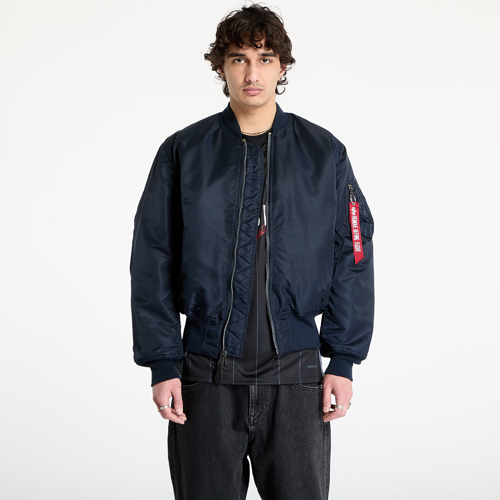 Chaquetas de hombre Alpha Industries MA-1 navy