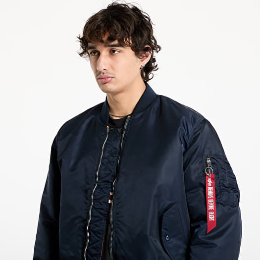 Men's jackets Alpha Industries MA-1 navy | Queens