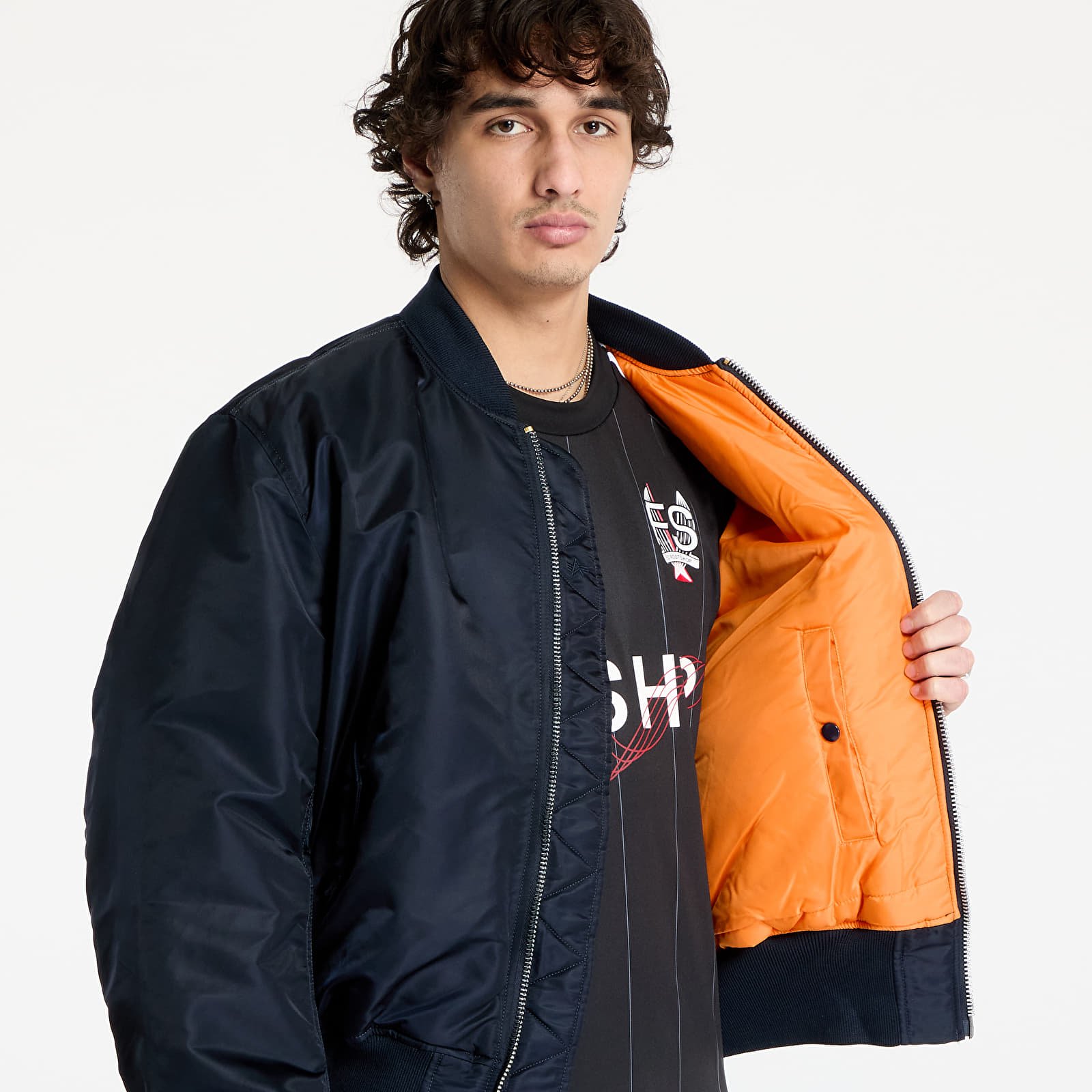 Chaquetas de hombre Alpha Industries MA-1 navy