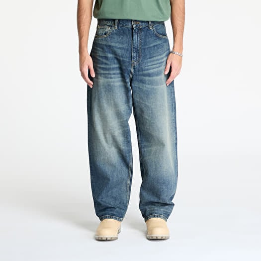 Carhartt WIP W' Brandon Pant Blue Worn Used Wash