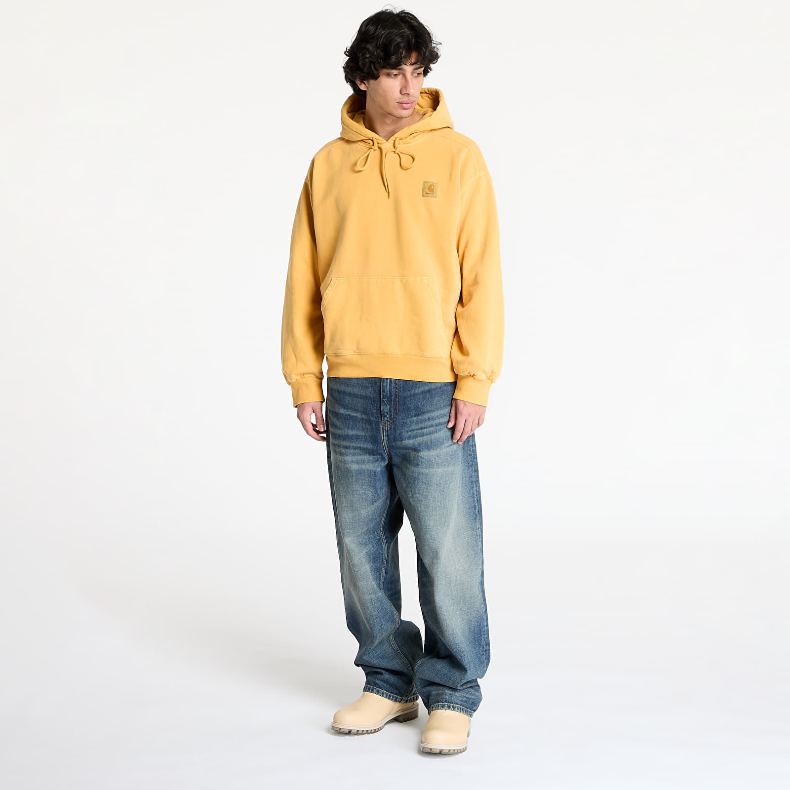 Мужские худи Carhartt WIP Hooded Vista Sweat UNISEX Winter Spice Garment Dyed