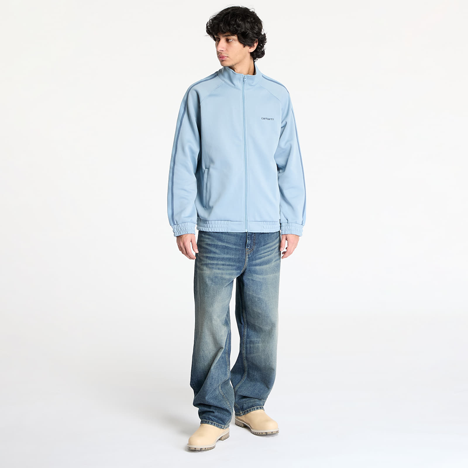 Регланы и толстовки Carhartt WIP Bolan Jacket UNISEX Dusty Ice/ Positano