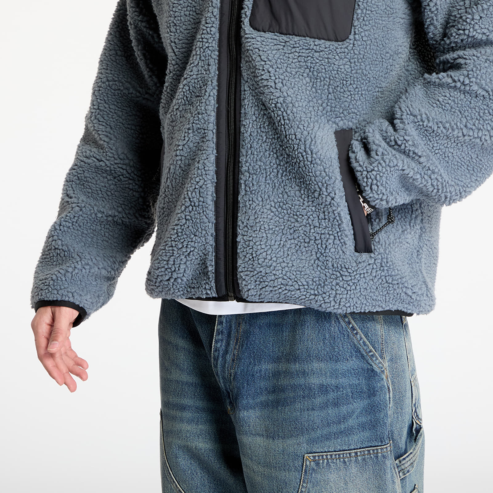 Men's jackets Carhartt WIP Prentis Liner Jacket UNISEX Dove Grey/ Black
