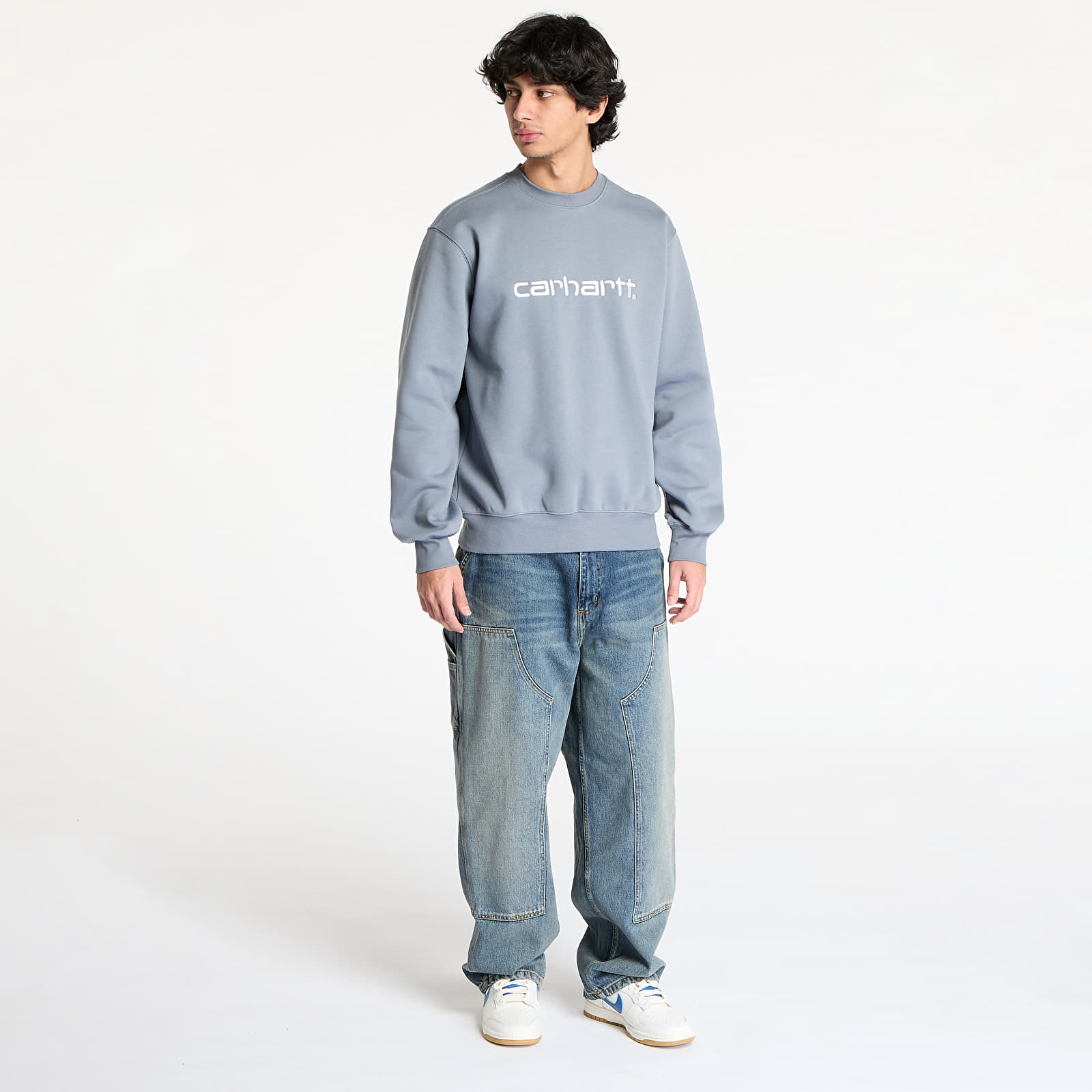 Bluzy męskie Carhartt WIP Carhartt Sweatshirt UNISEX Dove Grey/ Wax
