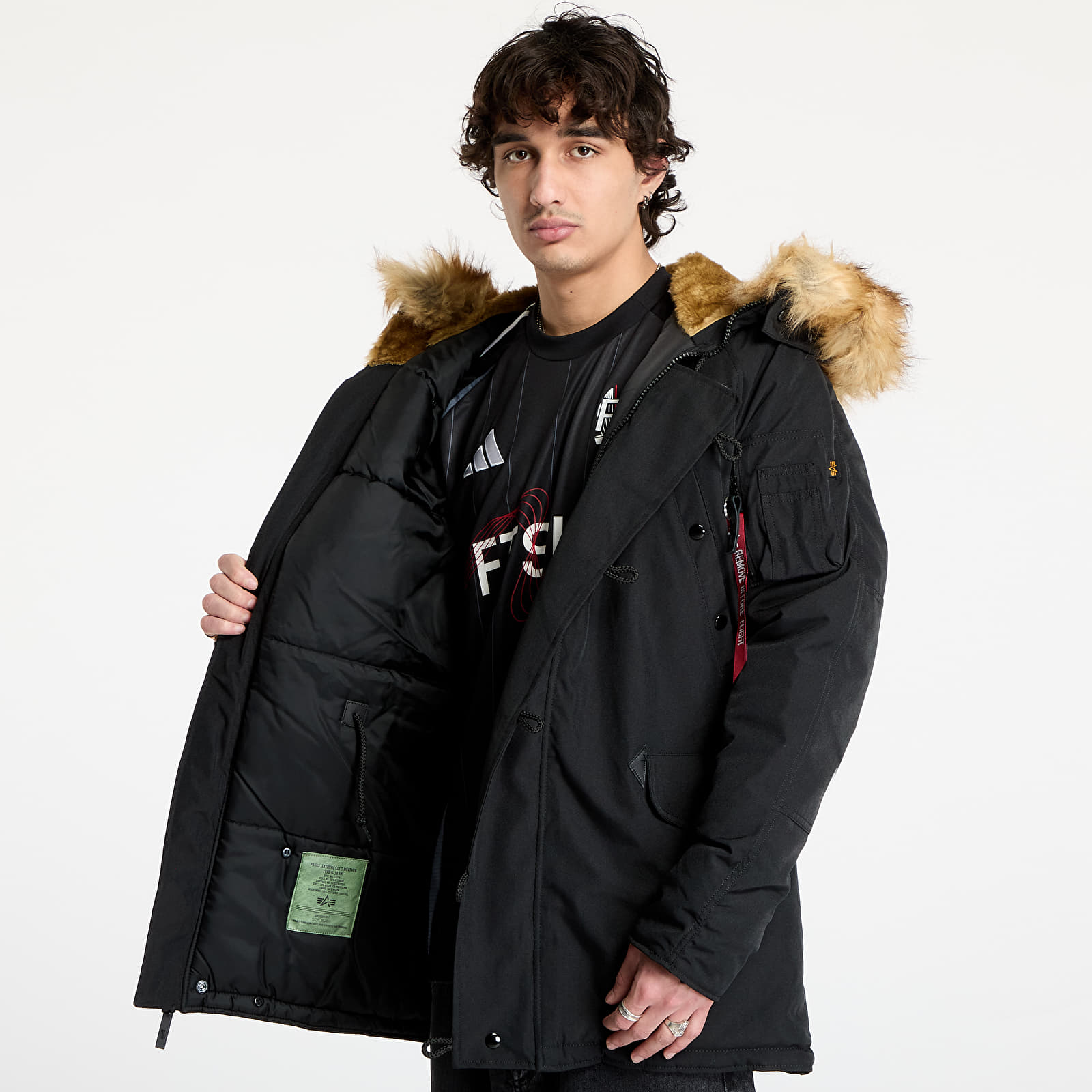 Jackets Alpha Industries Explorer Black