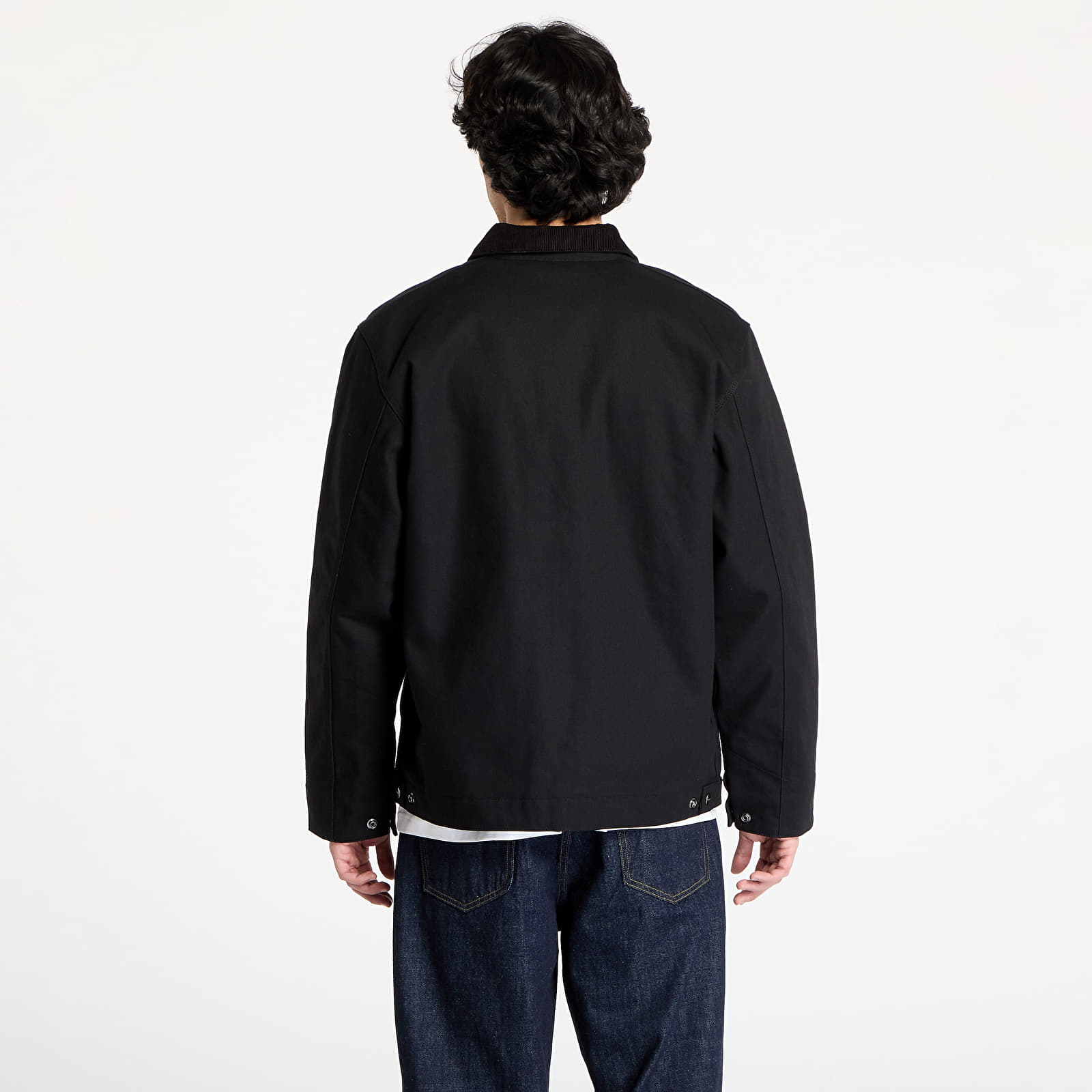 Pánské bundy Carhartt WIP Detroit Jacket UNISEX Black/ Black Rigid