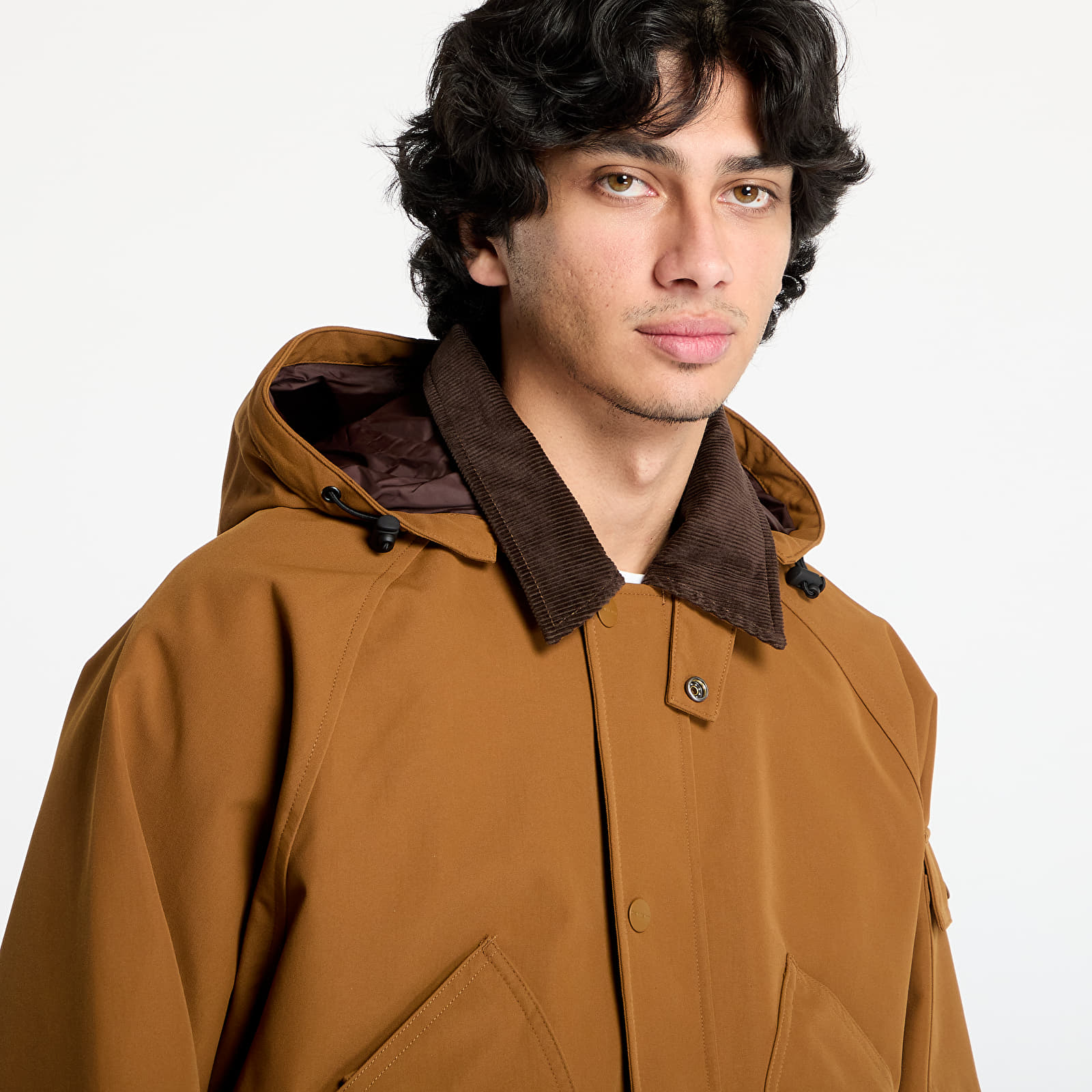 Men's jackets Carhartt WIP Clarton Jacket UNISEX Hamilton Brown/ Tobacco