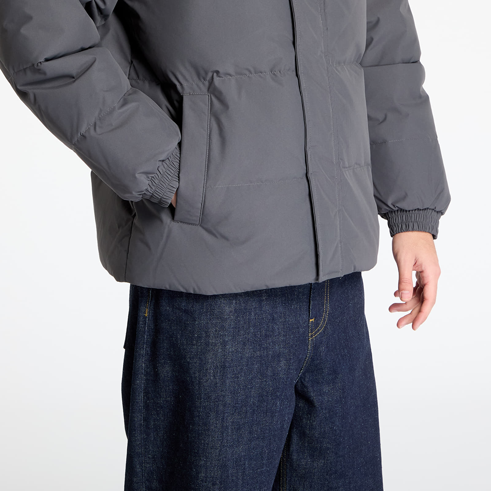 Men's jackets Carhartt WIP Danville Jacket UNISEX Graphite/ White