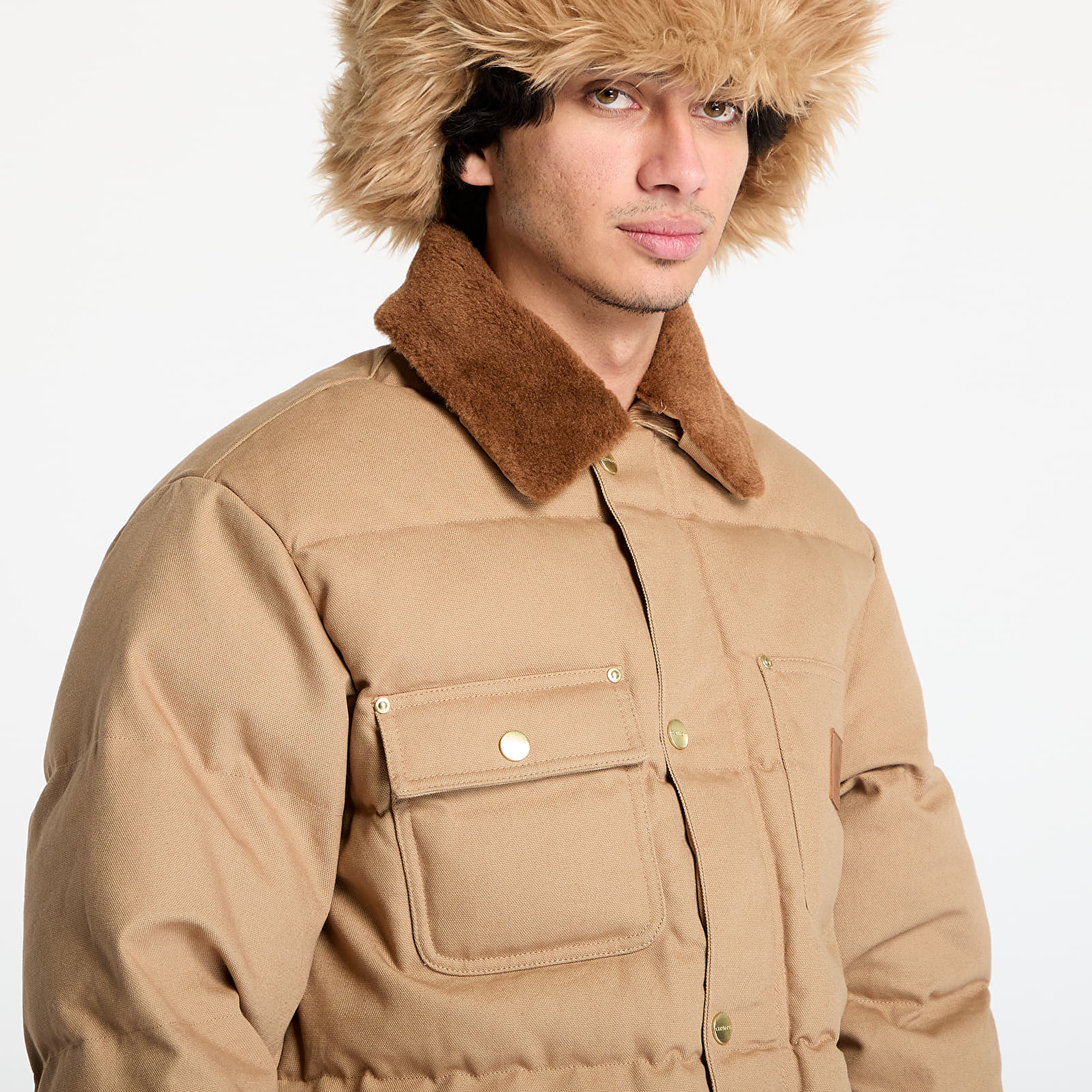 Chaquetas de hombre Carhartt WIP Rayley Jacket UNISEX Peanut