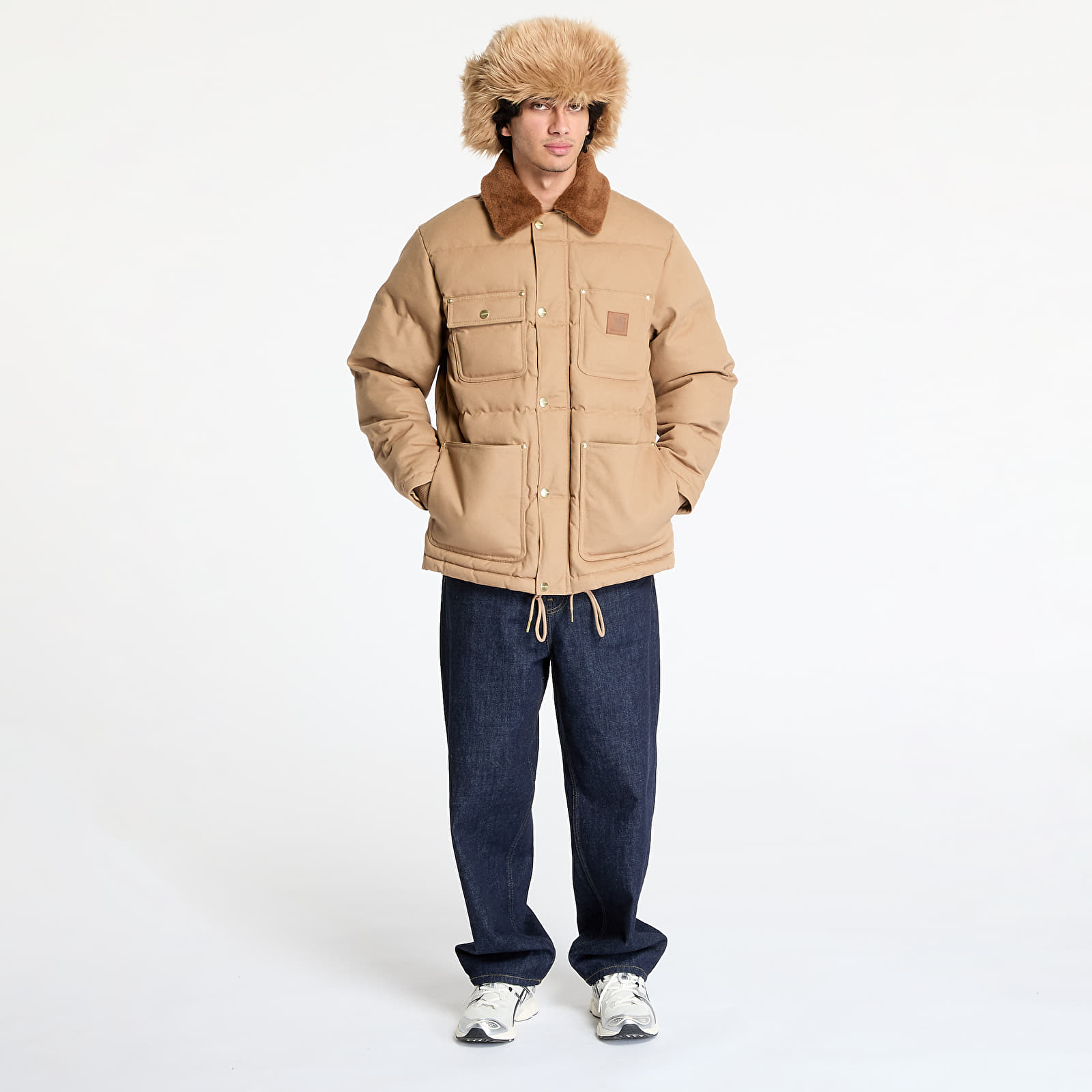Chaquetas de hombre Carhartt WIP Rayley Jacket UNISEX Peanut