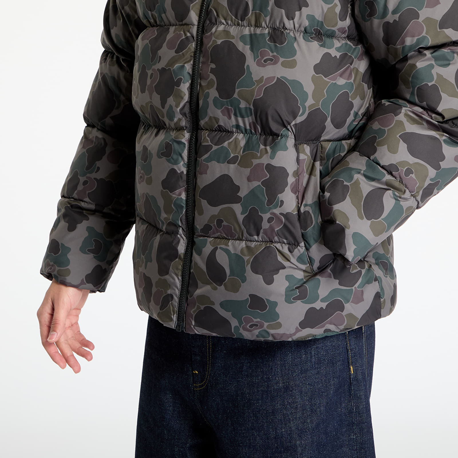 Chaquetas de plumas para hombre Carhartt WIP Springfield Jacket UNISEX Camo Duck/ Grey/ Hamilton Brown