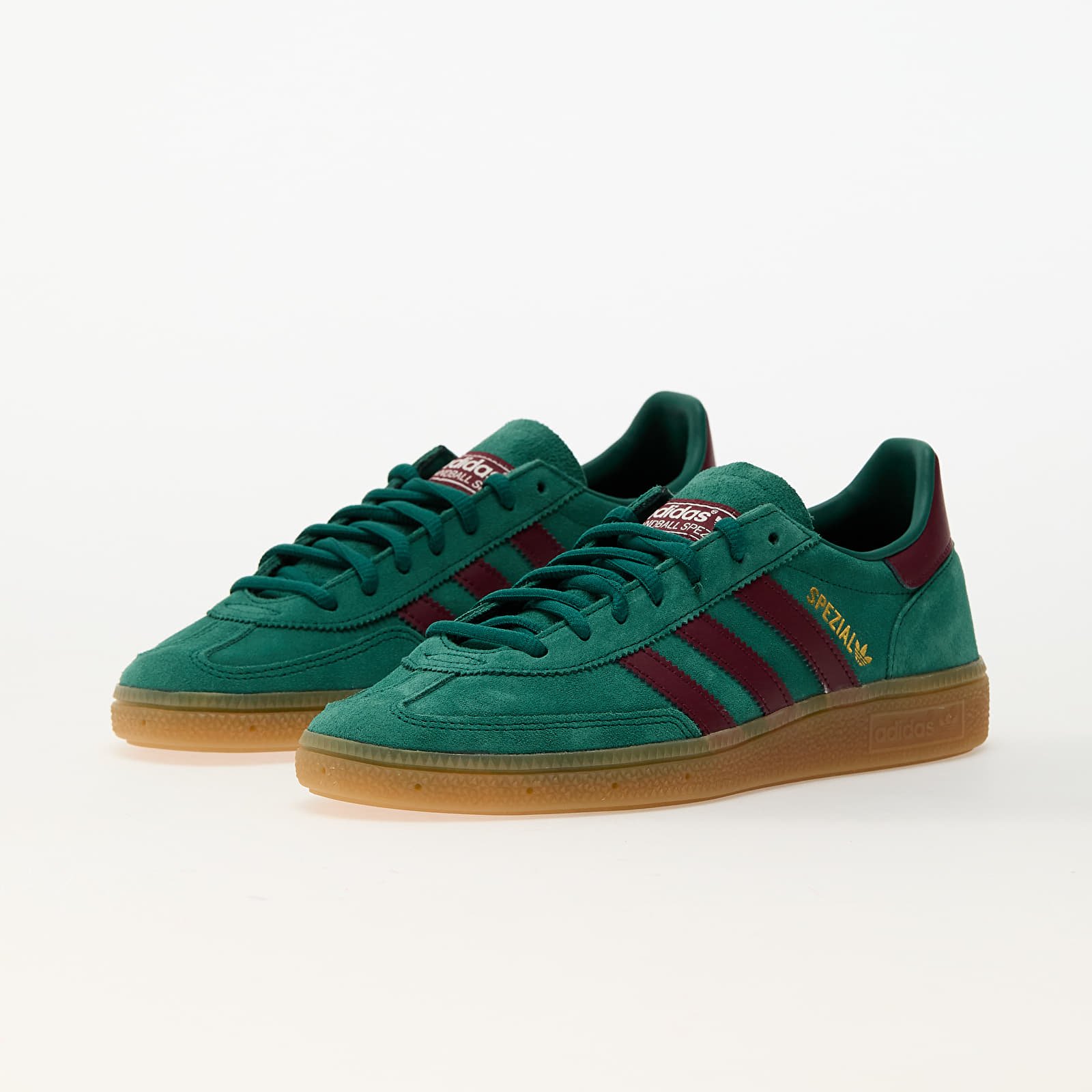 Herenschoenen adidas Handball Spezial Collegiate Green/ Shadow Red/ Off White
