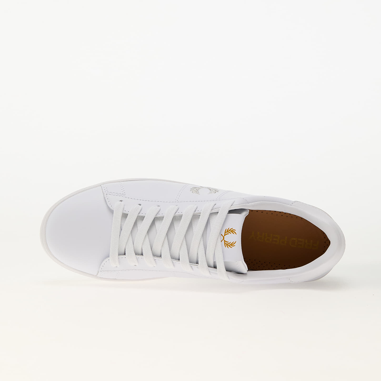 Zapatillas Hombre FRED PERRY Spencer Leather White