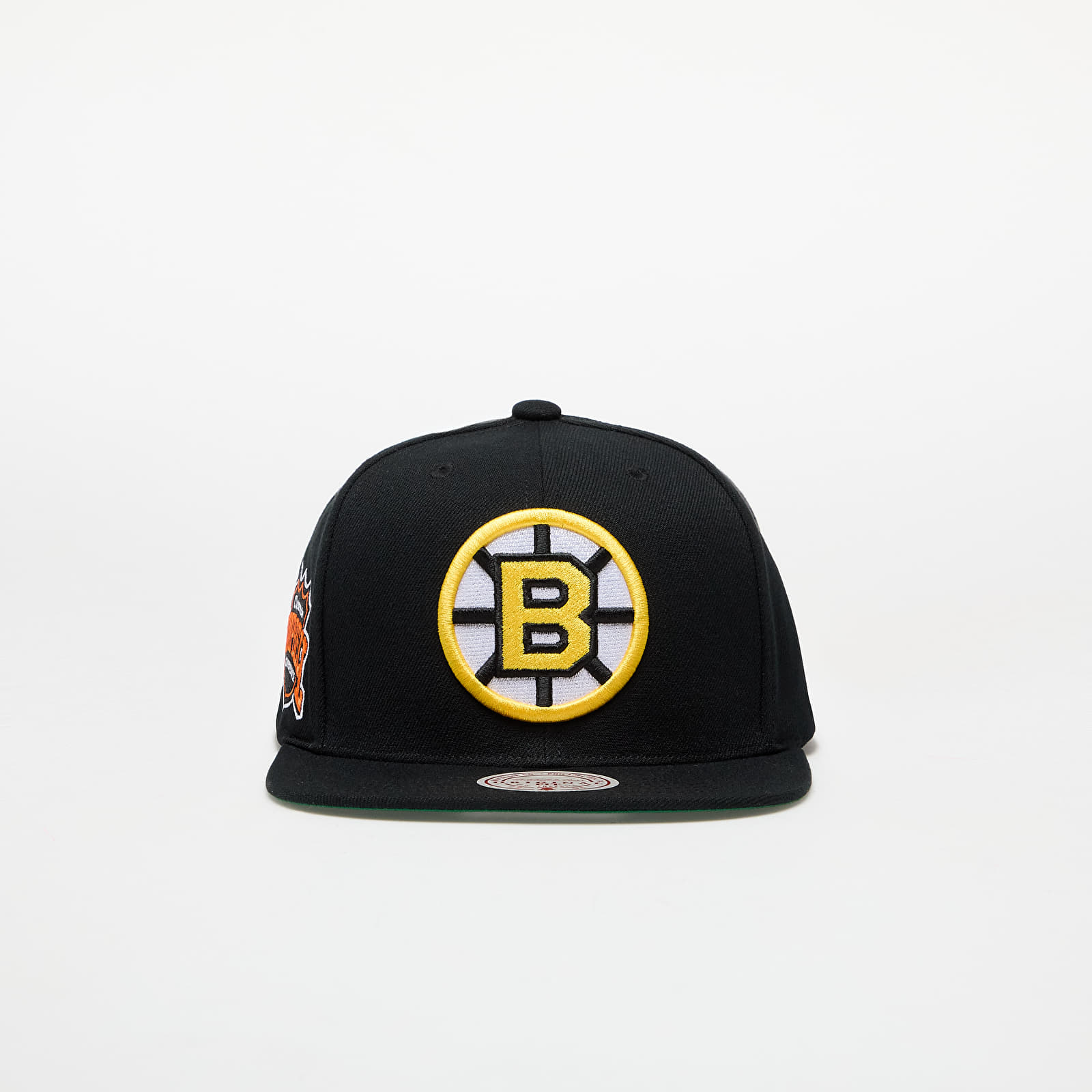 Kepsar Mitchell & Ness NHL Conference Patch Snapback Vntg Boston Bruins Black