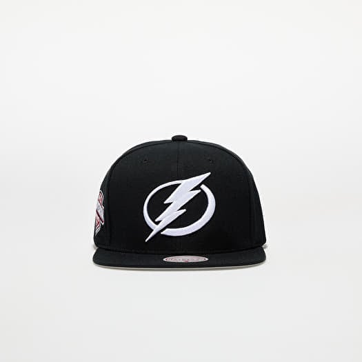 Cap Mitchell & Ness NHL Conference Patch Snapback Tampa Bay Lightning Black