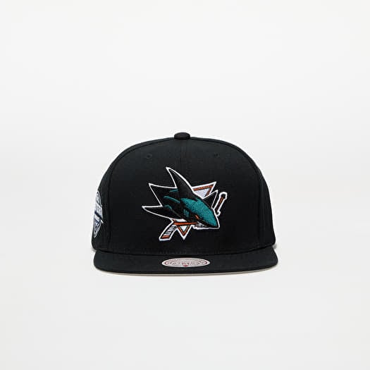 Gorra Mitchell & Ness NHL Conference Patch Snapback San Jose Sharks Black