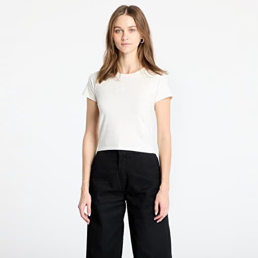 T-shirt Karl Kani Small Signature Short Tee Off White