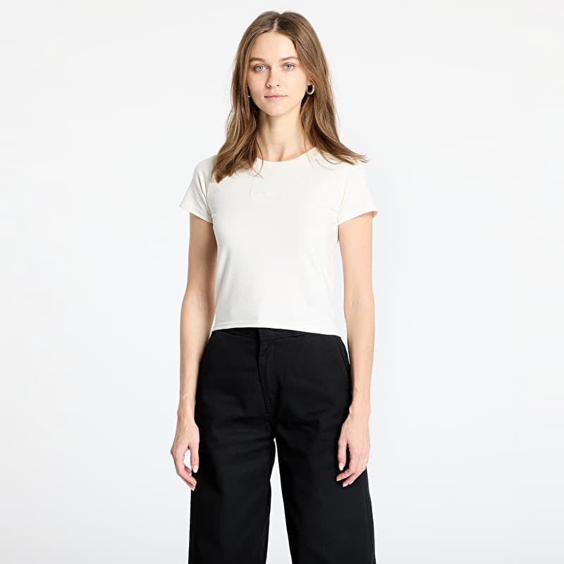Karl Kani Small Signature Short Tee Off White
