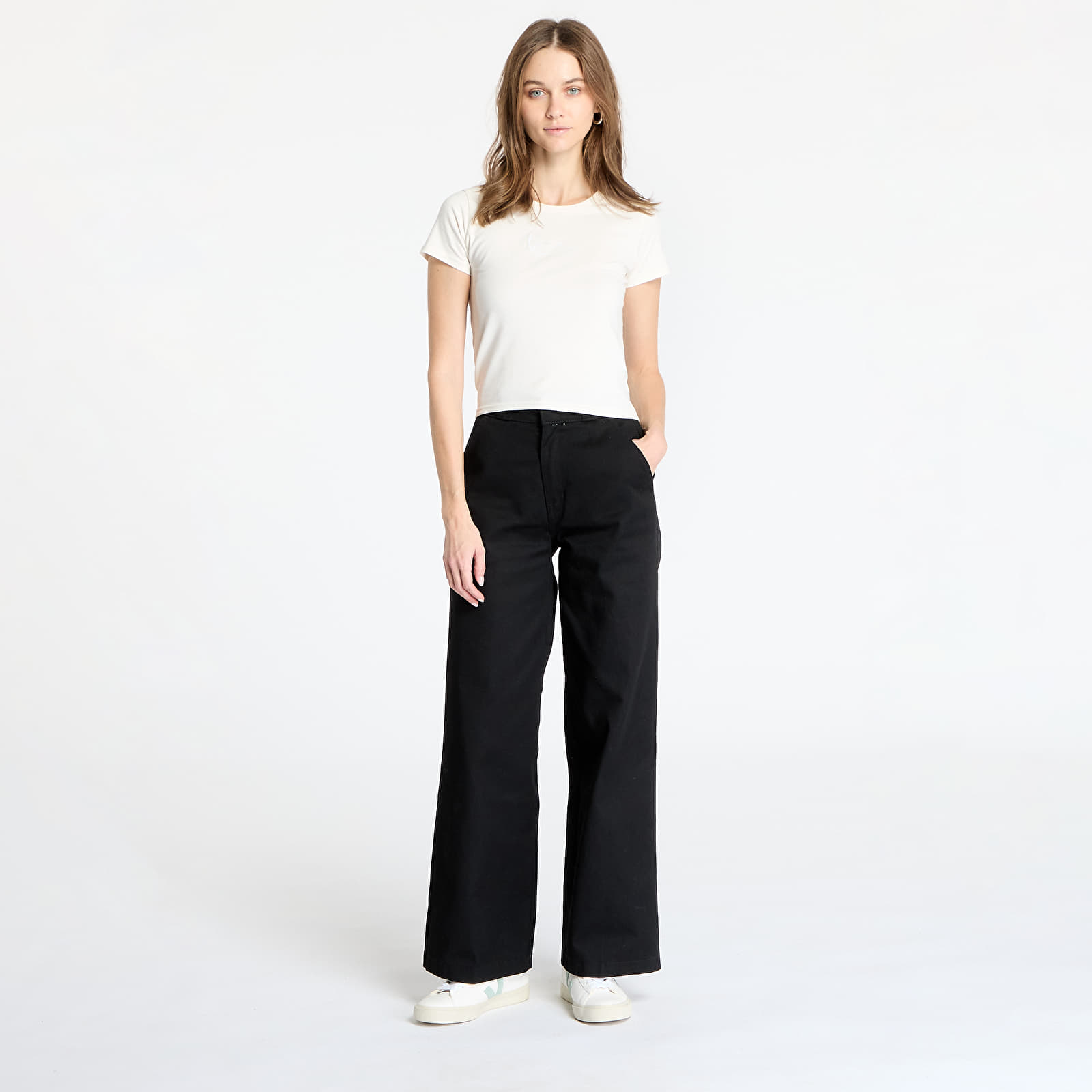 T-shirts Karl Kani Small Signature Short Tee Off White