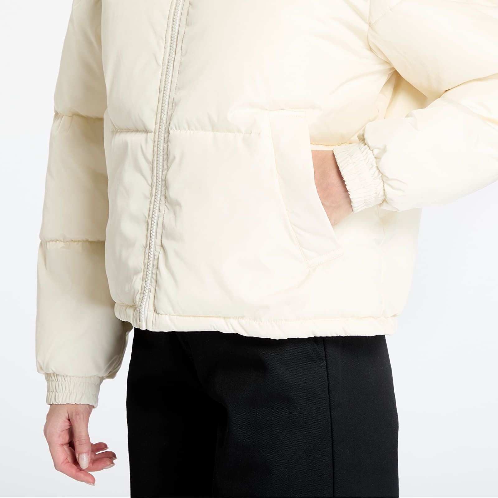 Kurtki Karl Kani Retro Essential Puffer Jacket Off White/ Sand