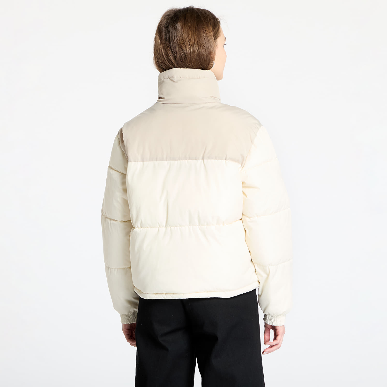 Jackor Karl Kani Retro Essential Puffer Jacket Off White/ Sand