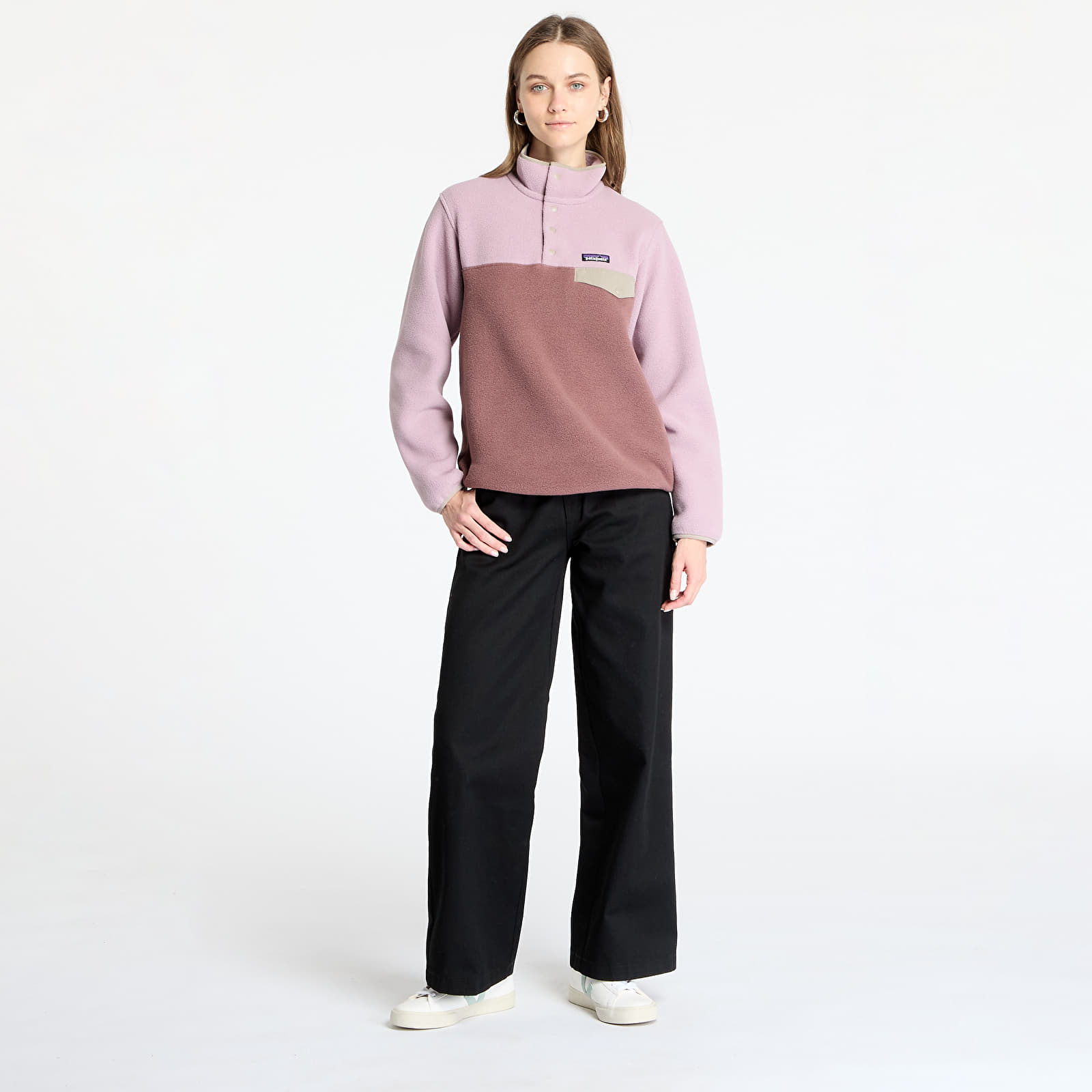 Hoodies and sweatshirts  Patagonia W's LW Synch Snap-T P/O Dulse Mauve