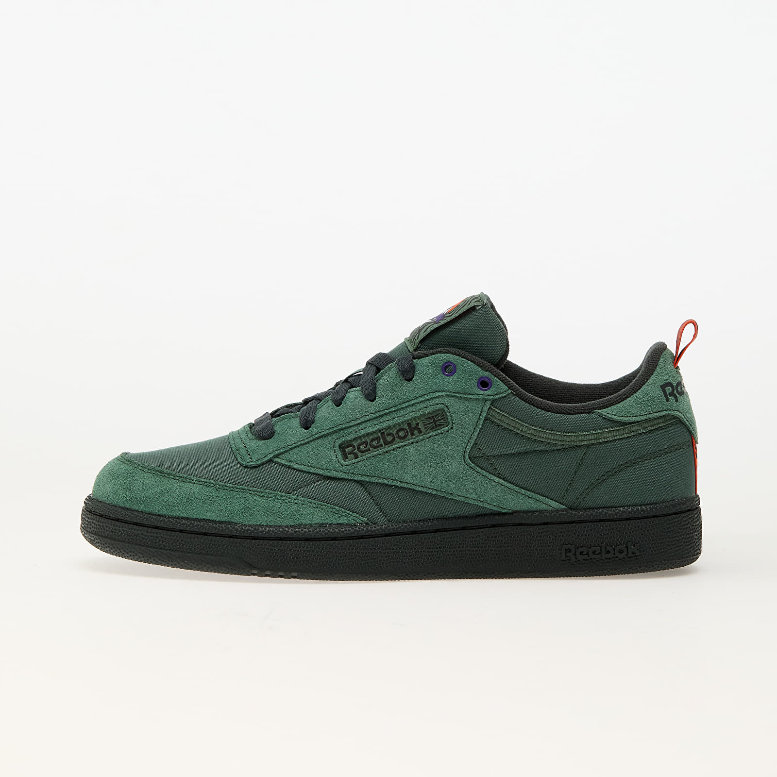 Vyriški sportbačiai ir batai Reebok Club C 85 Escape Green/ Grey6/ Pump Orange