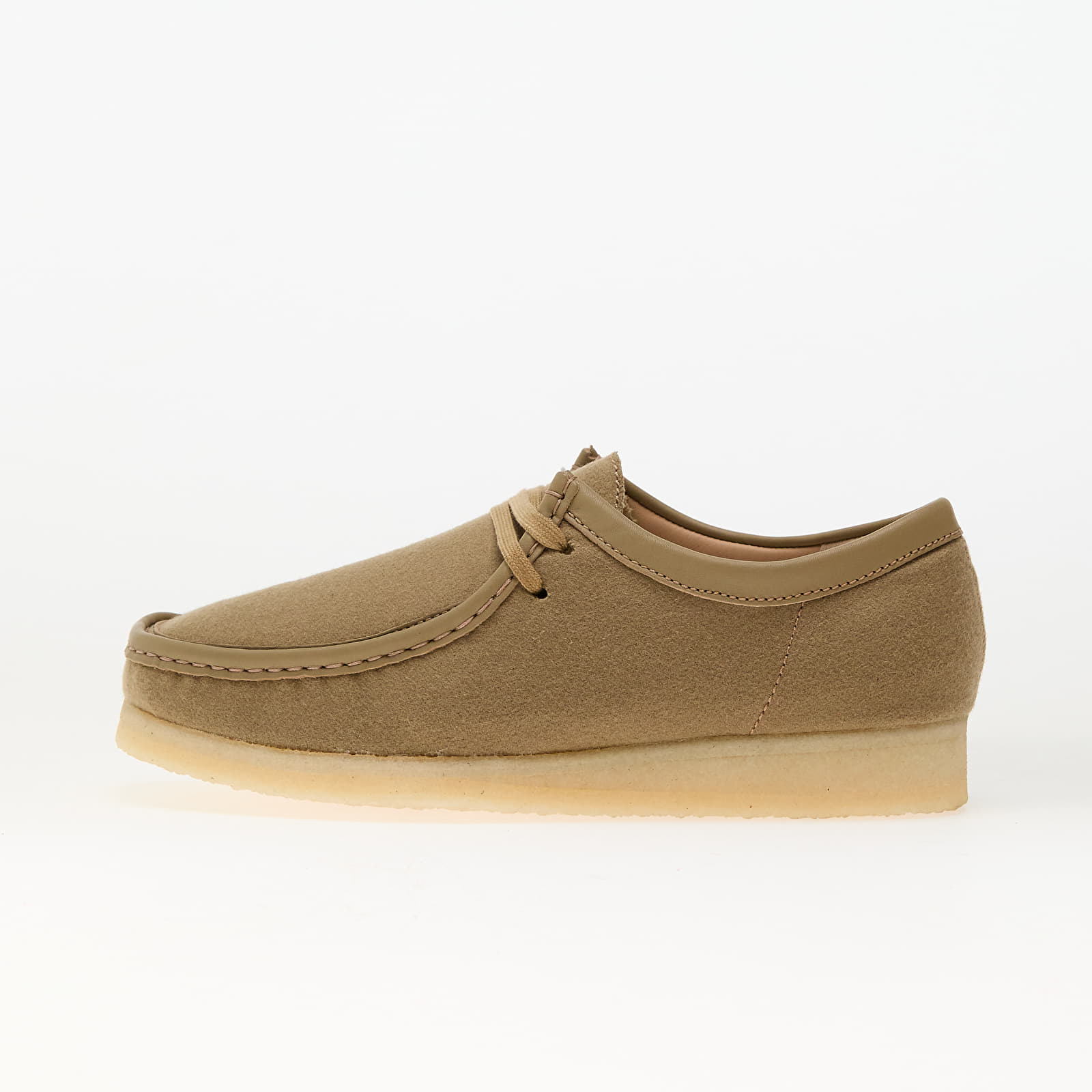 Men's sneakers and shoes Clarks Originals Wallabee Camel Wool