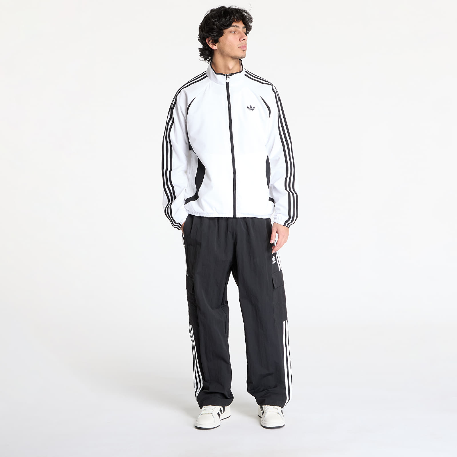 Meeste jakid adidas Teamgeist Track Top White/ Black