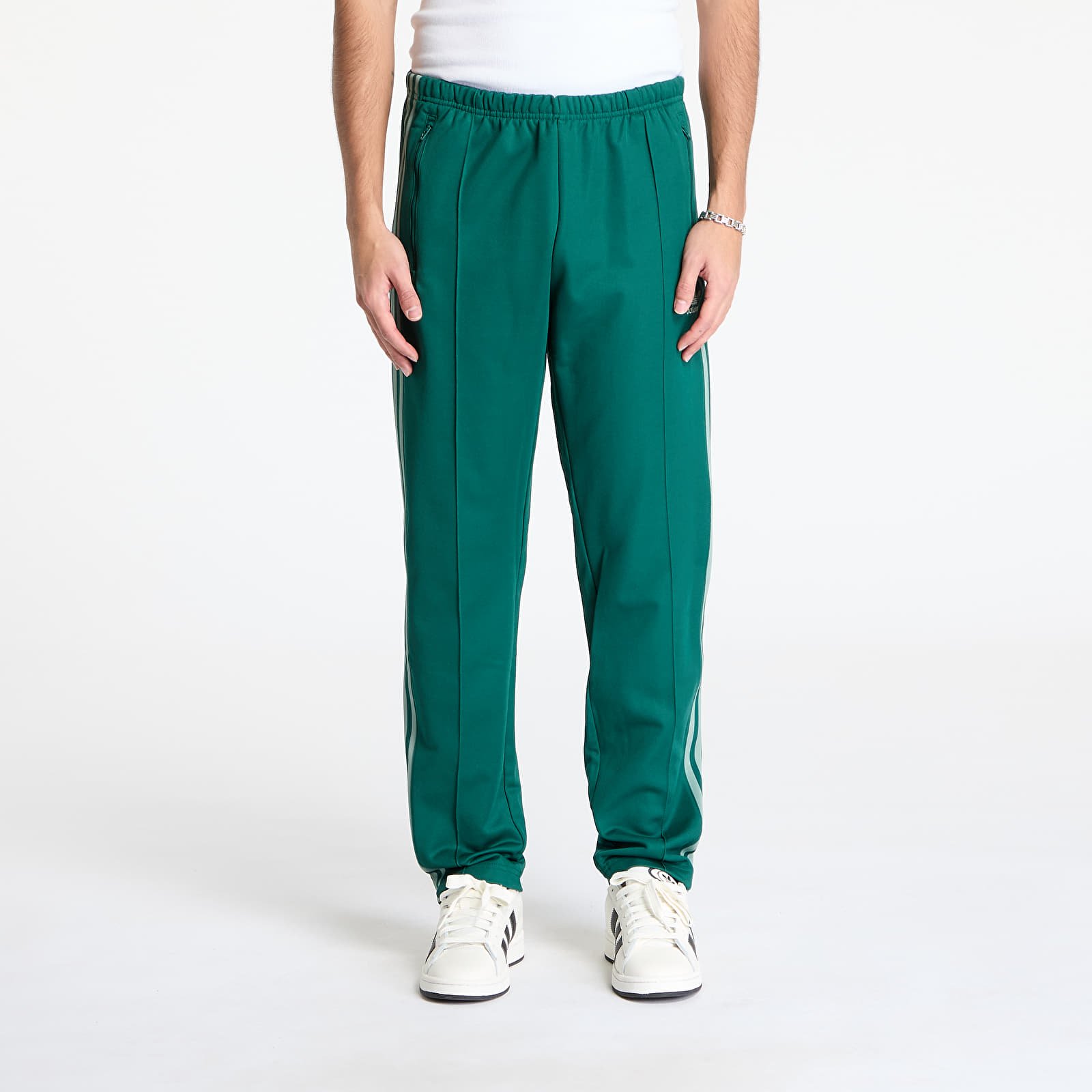 Spodnie dresowe męskie adidas Adicolor Classics Track Pants Collegiate Green/ Silver Green