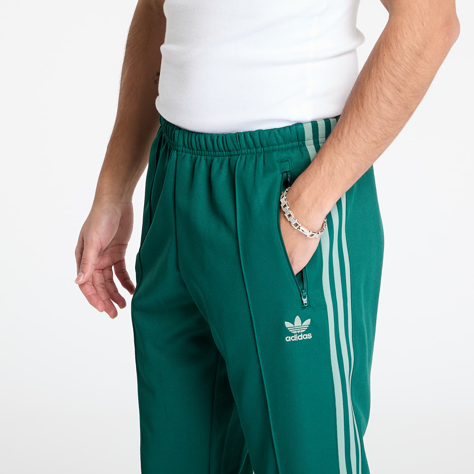 Men's sweatpants adidas Adicolor Classics Track Pants Collegiate Green/ Silver Green