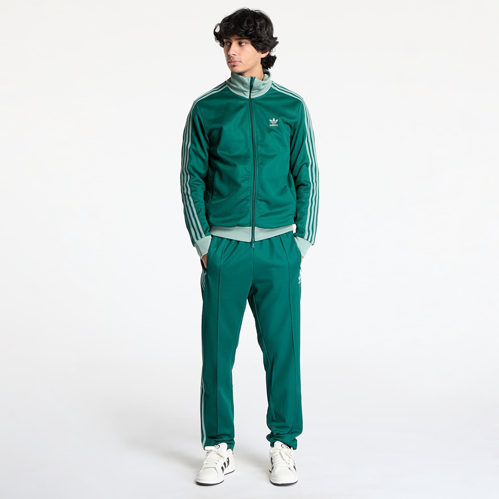 Spodnie dresowe męskie adidas Adicolor Classics Track Pants Collegiate Green/ Silver Green