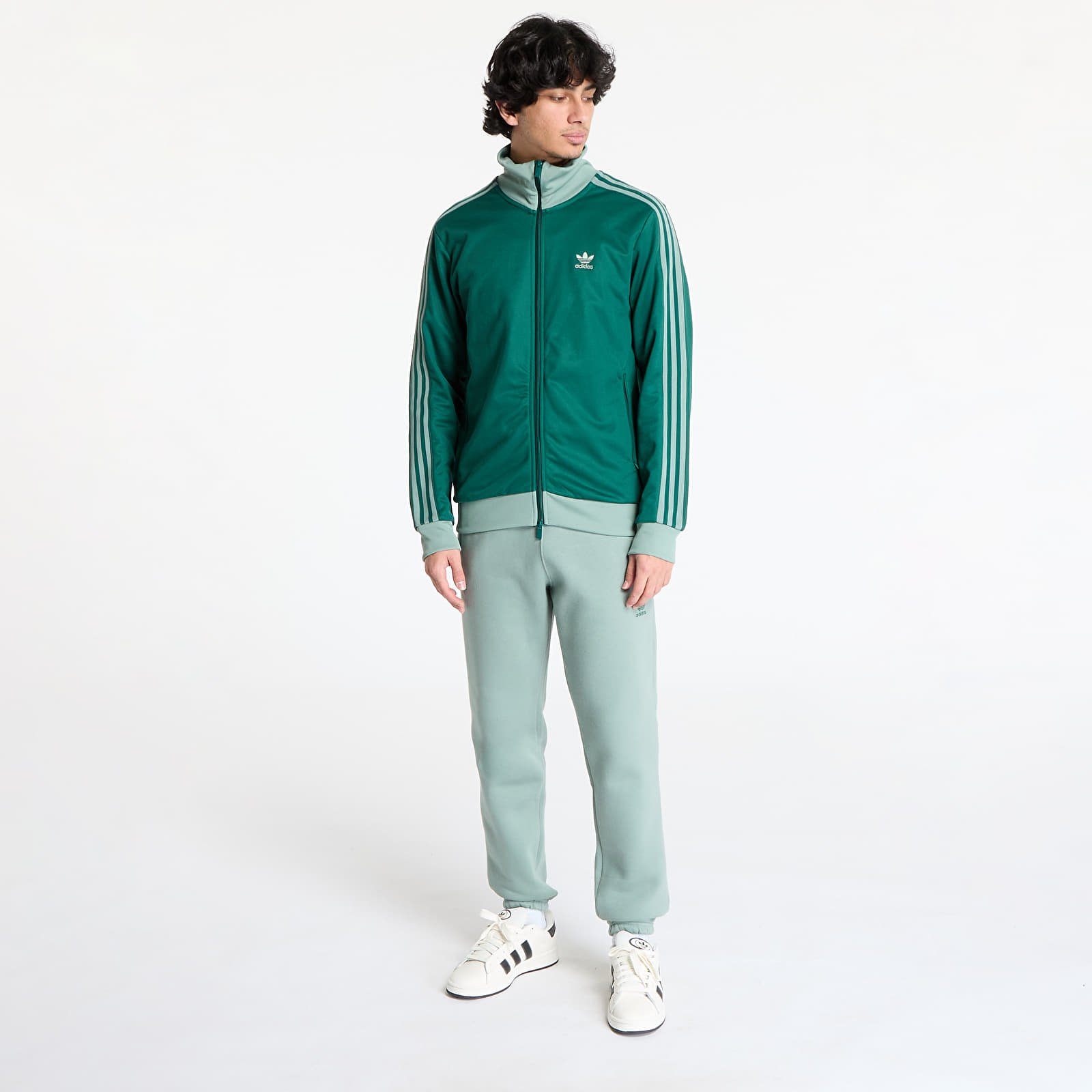 Men's sweatshirts adidas Adicolor Classics Track Top Collegiate Green/ Silver Green