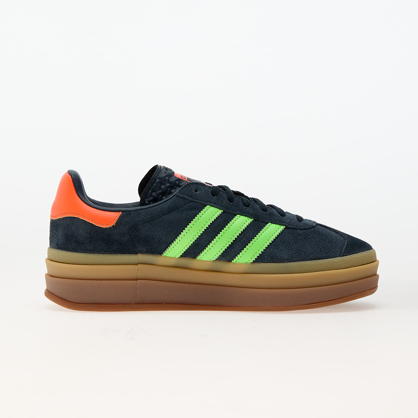 Naiste tossud ja kingad adidas Gazelle Bold W Aurora Ink/ Solar Orange/ Gum5