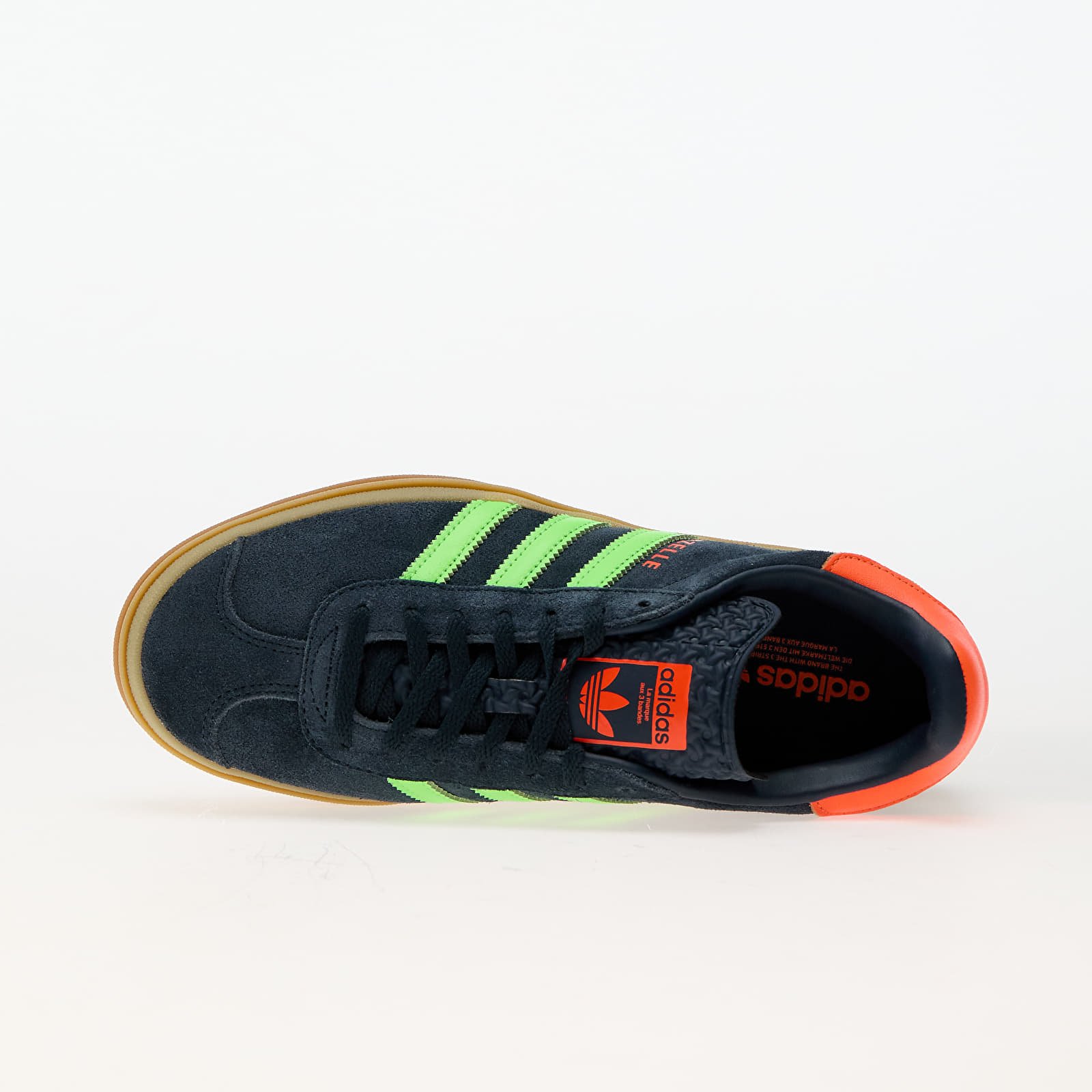 Naiste tossud ja kingad adidas Gazelle Bold W Aurora Ink/ Solar Orange/ Gum5
