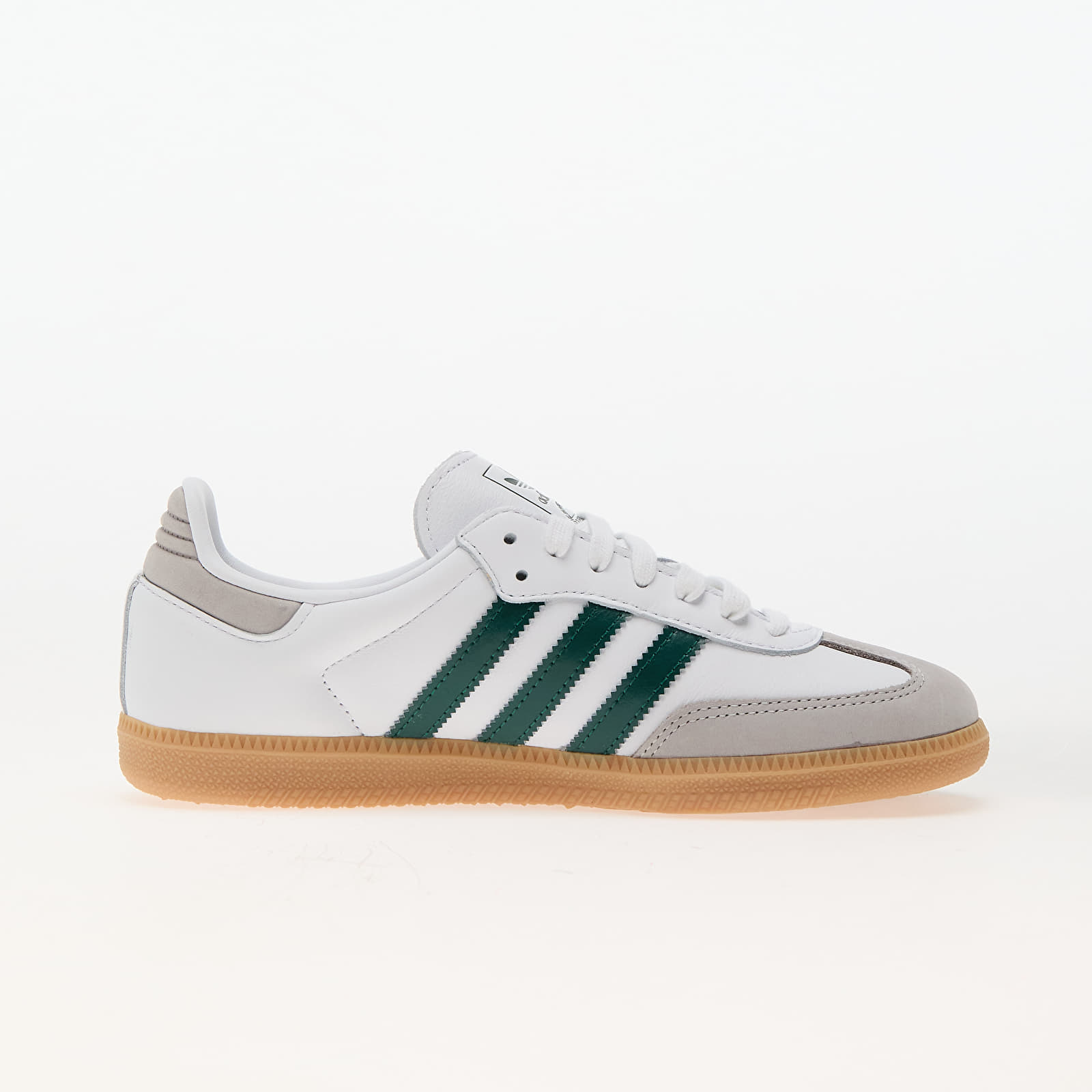 Women's sneakers and shoes adidas Samba Og W Ftwr White/ Collegiate Green/ Grey Two