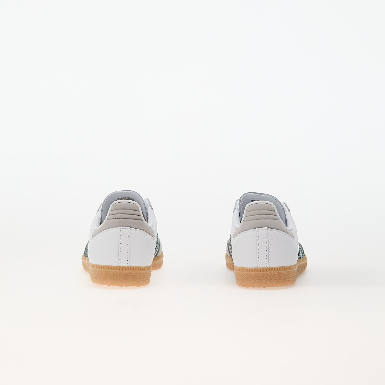 Women's sneakers and shoes adidas Samba Og W Ftwr White/ Collegiate Green/ Grey Two
