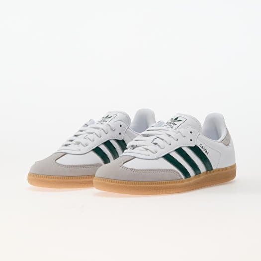 adidas Samba Og W Ftwr White/ Collegiate Green/ Grey Two | Queens