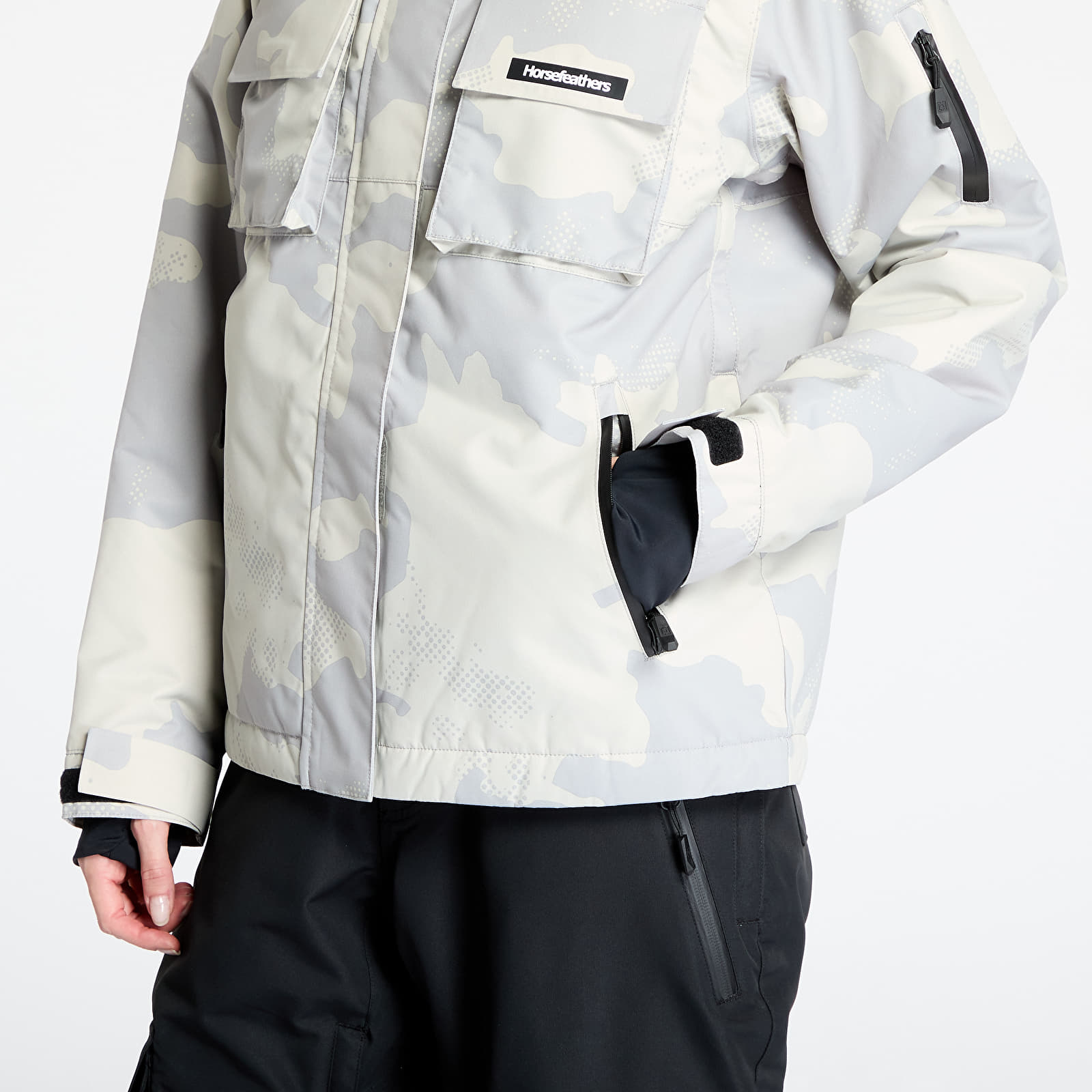 Jakker for kvinner Horsefeathers Rheie Jacket Snowstorm